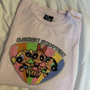 Mega Yacht Louis Vuitton Powerpuff Girls T-shirt